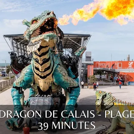 شقة Le Duplex De Belle Rade - Proche Centre Et Dunkirk